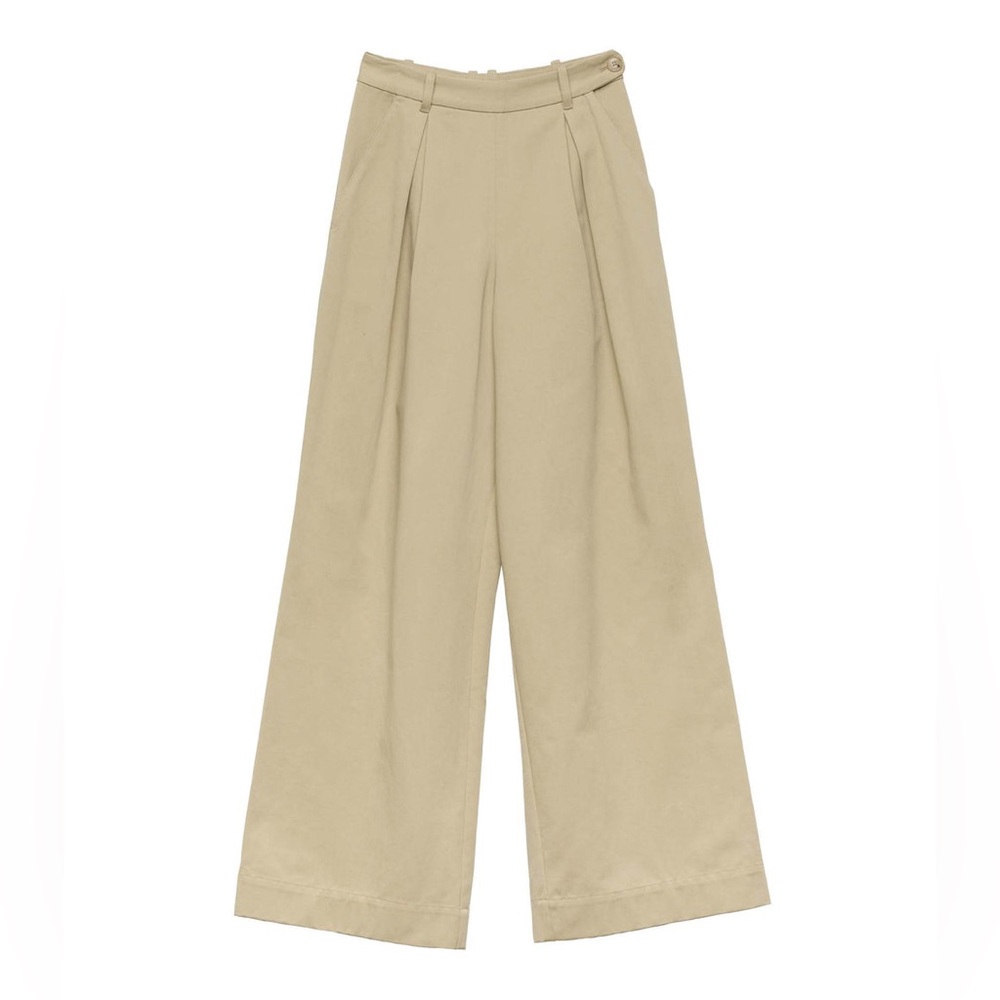 NWT Doen Hilarie Pant in Stone Size 4 (retail $268) - Picture 5 of 6